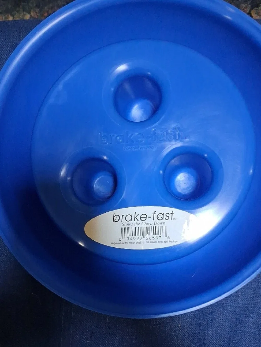 brake-fast blue slow